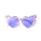 Grateful Dead ROLL AWAY THE DEW cat-eye heart-shaped sunglasses