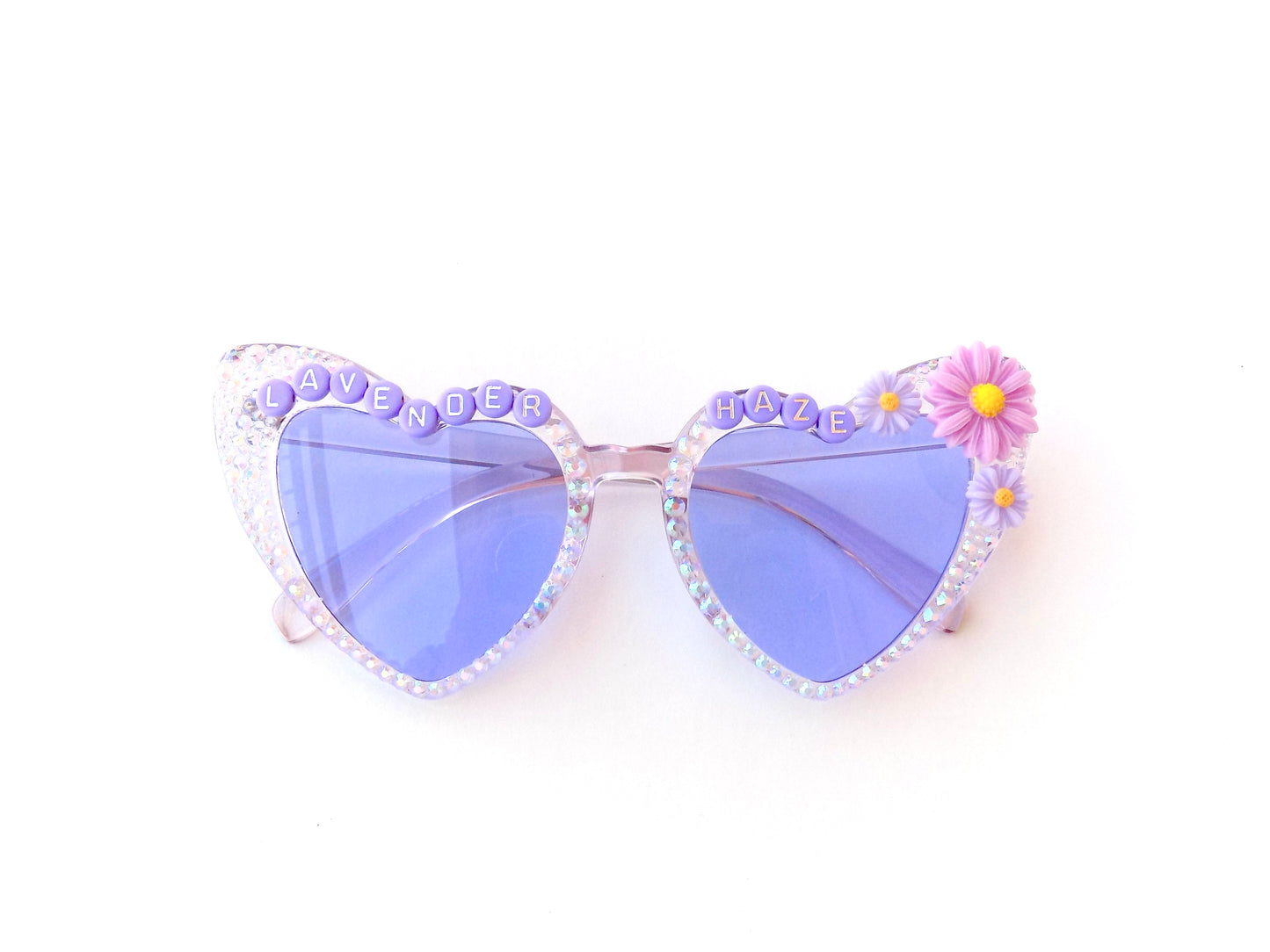 Taylor Swift LAVENDER HAZE cat eye heart-shaped sunnies