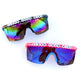 More Colors! Phish/Sci-Fi Soldier CLEAR YOUR MIND shield sunglasses