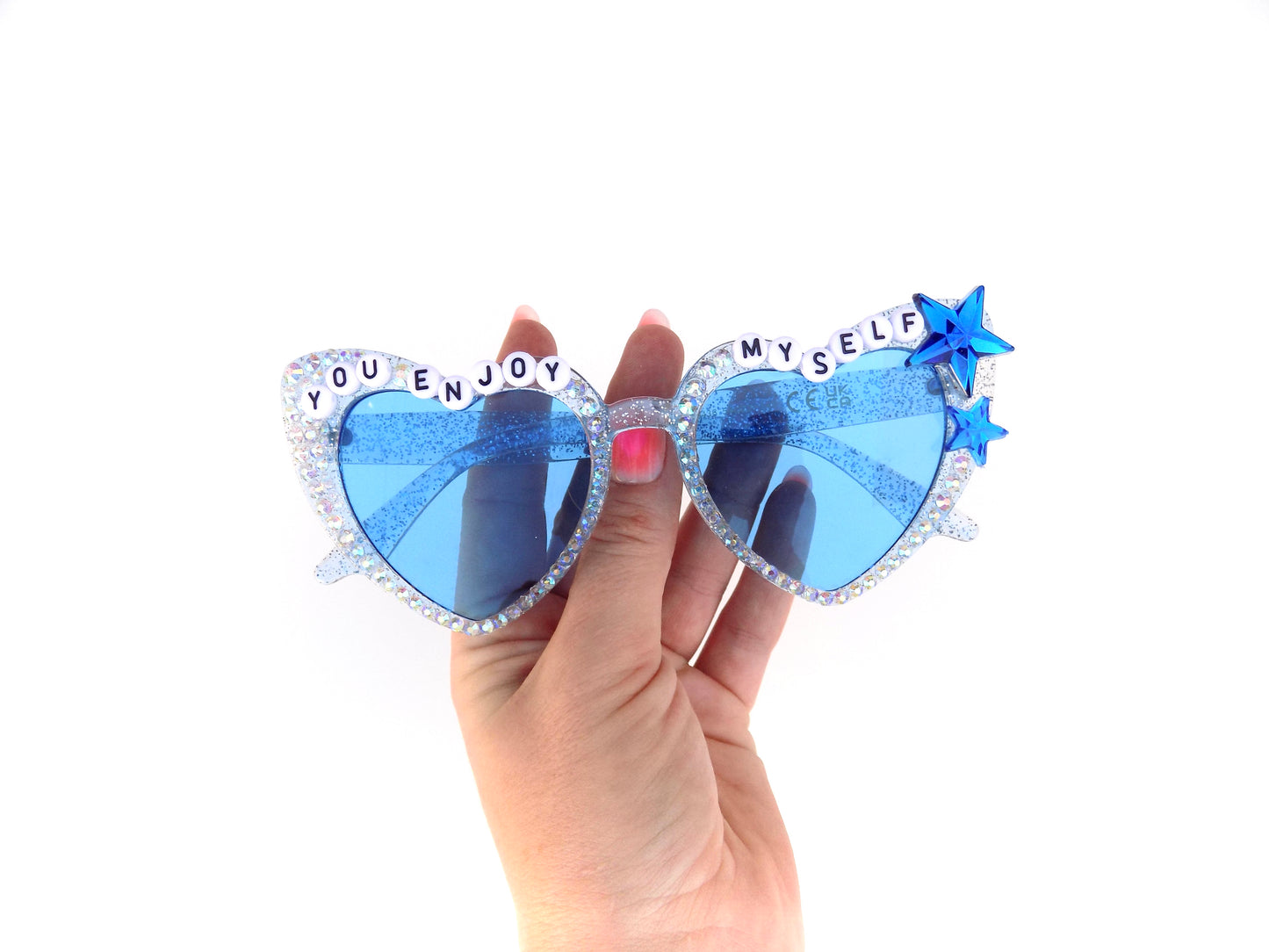 Phish YOU ENJOY MYSELF cat-eye heart-shaped sunnies