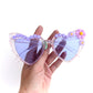 Taylor Swift LAVENDER HAZE cat eye heart-shaped sunnies