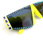 King Gizzard KGLW neon blade sunglasses