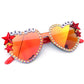 Widespread Panic/Funkadelic RED HOT MAMA heart-shaped sunnies