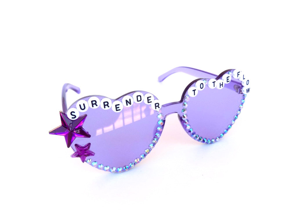 More colors! Phish SURRENDER TO THE FLOW heart-shaped sunnies