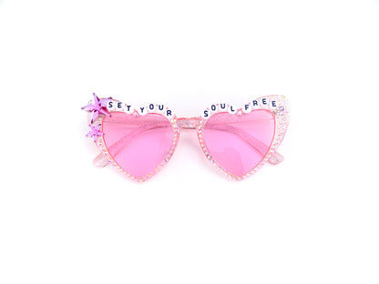More Colors! Phish SET YOUR SOUL FREE cat-eye heart-shaped sunnies