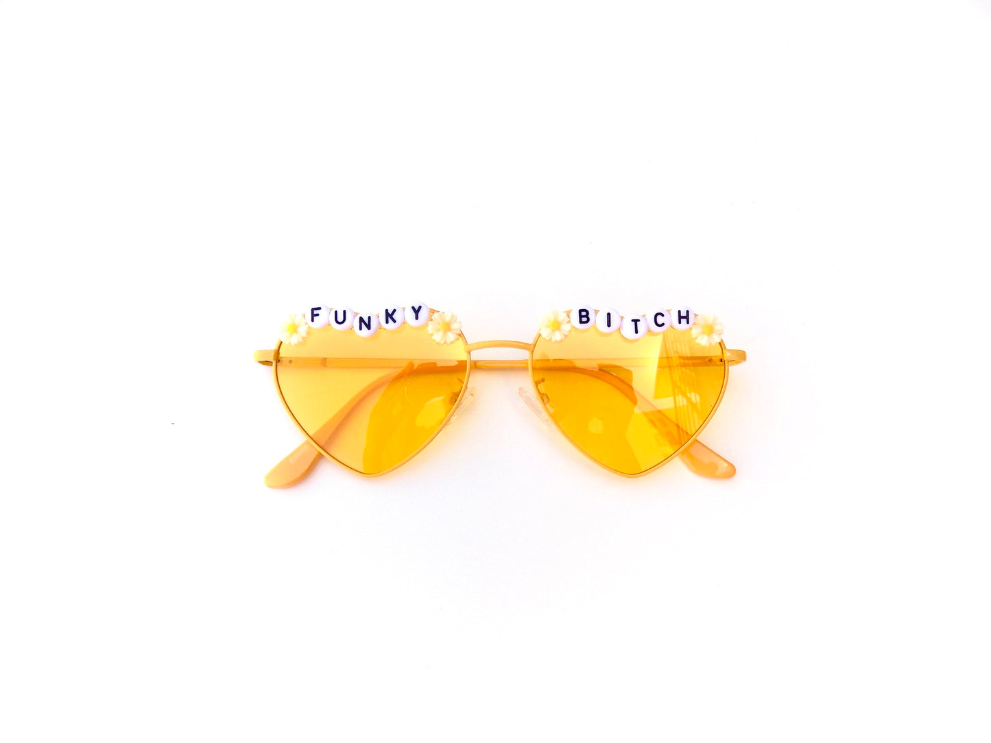 Phish FUNKY BITCH metal heart-shaped sunnies