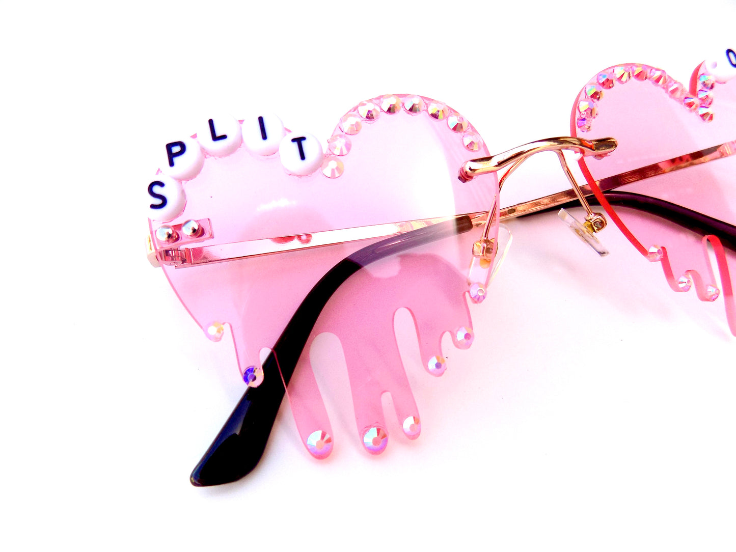 Phish SPLIT OPEN (and melt) melting heart-shaped metal sunnies