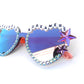 Widespread Panic BARSTOOLS & DREAMERS mirrored heart-shaped sunnies