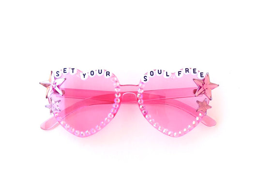 Phish SET YOUR SOUL FREE heart-shaped sunnies