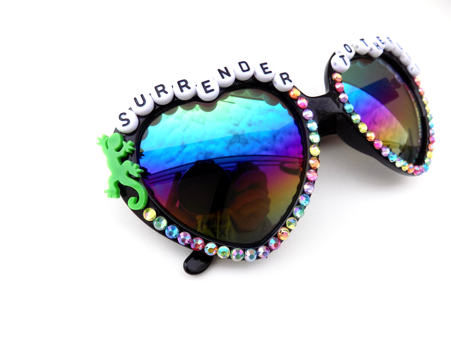 More Colors! Phish ~ SURRENDER TO THE FLOW heart-shaped sunglasses