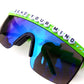 Widespread Panic SEND YOUR MIND flat-top shield sunglasses