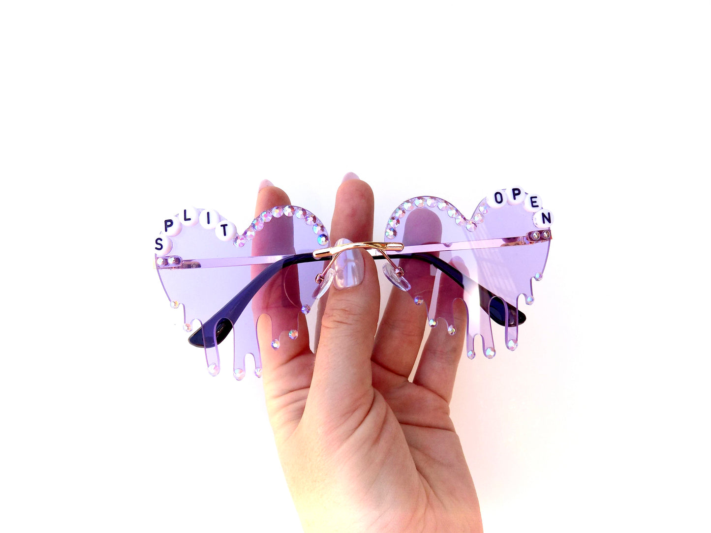 Phish SPLIT OPEN (and melt) melting heart-shaped metal sunnies