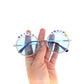 King Gizz WEIRDO SWARM round metal frame sunnies