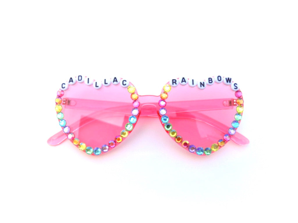 Phish CADILLAC RAINBOWS heart-shaped sunnies