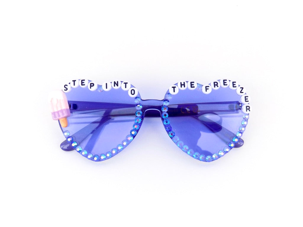 More Colors! Phish STEP INTO THE FREEZER heart-shaped sunnies