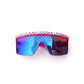 Widespread Panic SEND YOUR MIND flat-top shield sunglasses