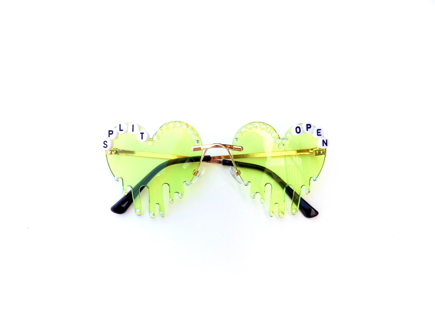 Phish SPLIT OPEN (and melt) melting heart-shaped metal sunnies