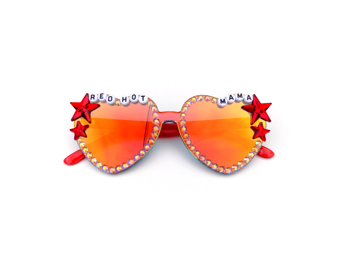 Widespread Panic/Funkadelic RED HOT MAMA heart-shaped sunnies