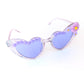 Taylor Swift LAVENDER HAZE cat eye heart-shaped sunnies