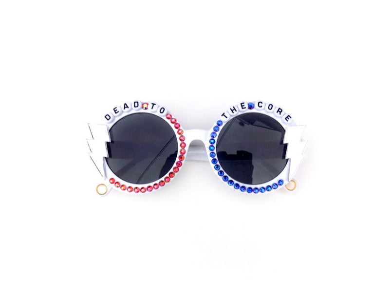 Grateful Dead DEAD TO THE CORE round sunnies - "Steal Your Face" edition