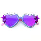 Billy Strings HIGHWAY HYPNOSIS mirrored heart-shaped sunnies