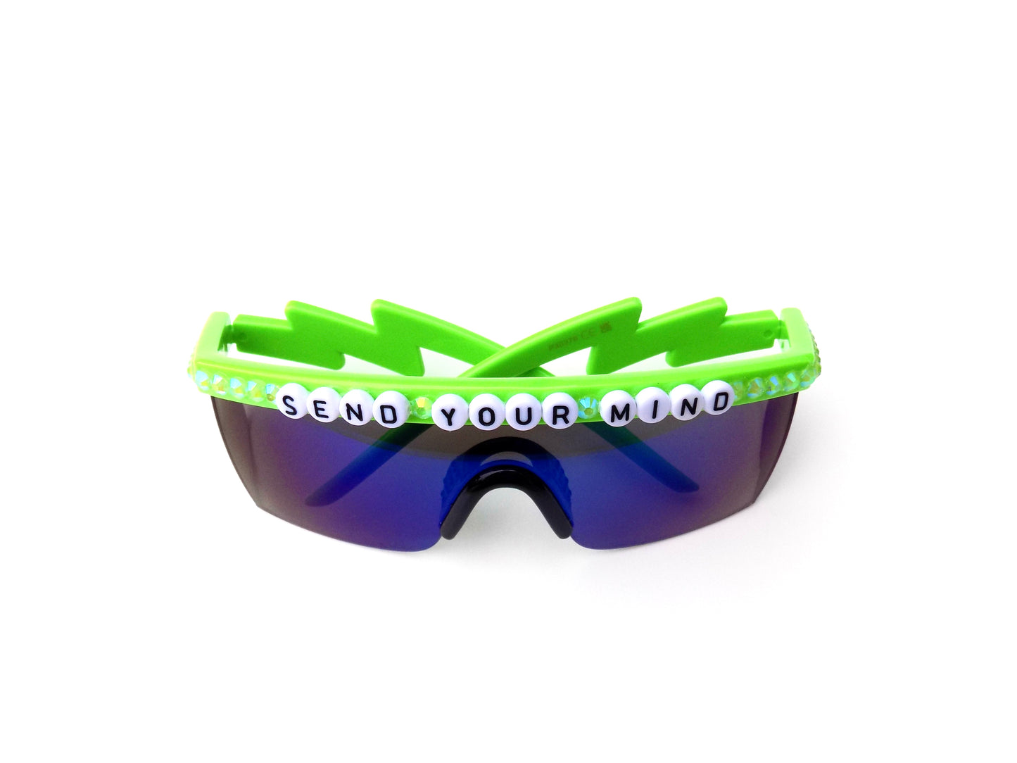 Widespread Panic SEND YOUR MIND flat-top shield sunglasses