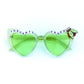 Phish THOUGHTS FADED oversized green sunnies with bug