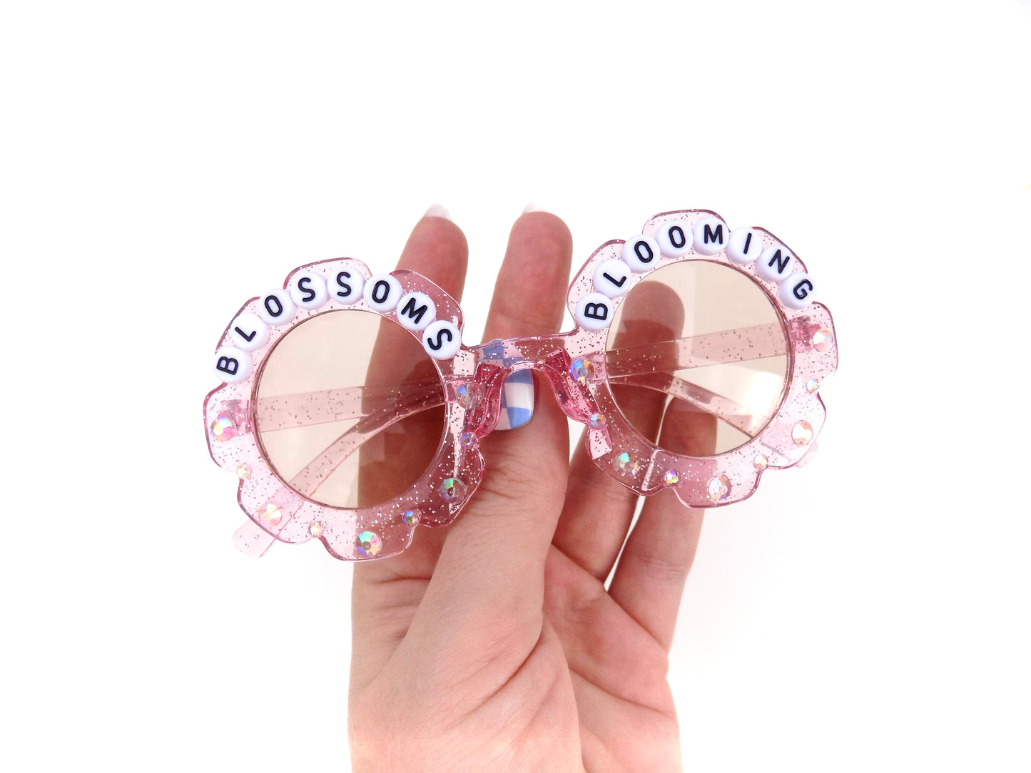 Children's BLOSSOMS BLOOMING round flower-shaped sunnies