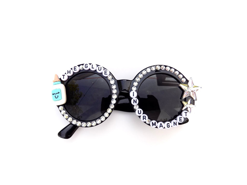 Phish THE GLUE IN UR MAGNET chunky round sunnies
