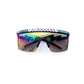 King Gizzard and the Lizard Wizard INTRASPORT flat-top shield sunglasses