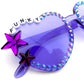 Phish FUNKY BITCH purple heart-shaped sunnies