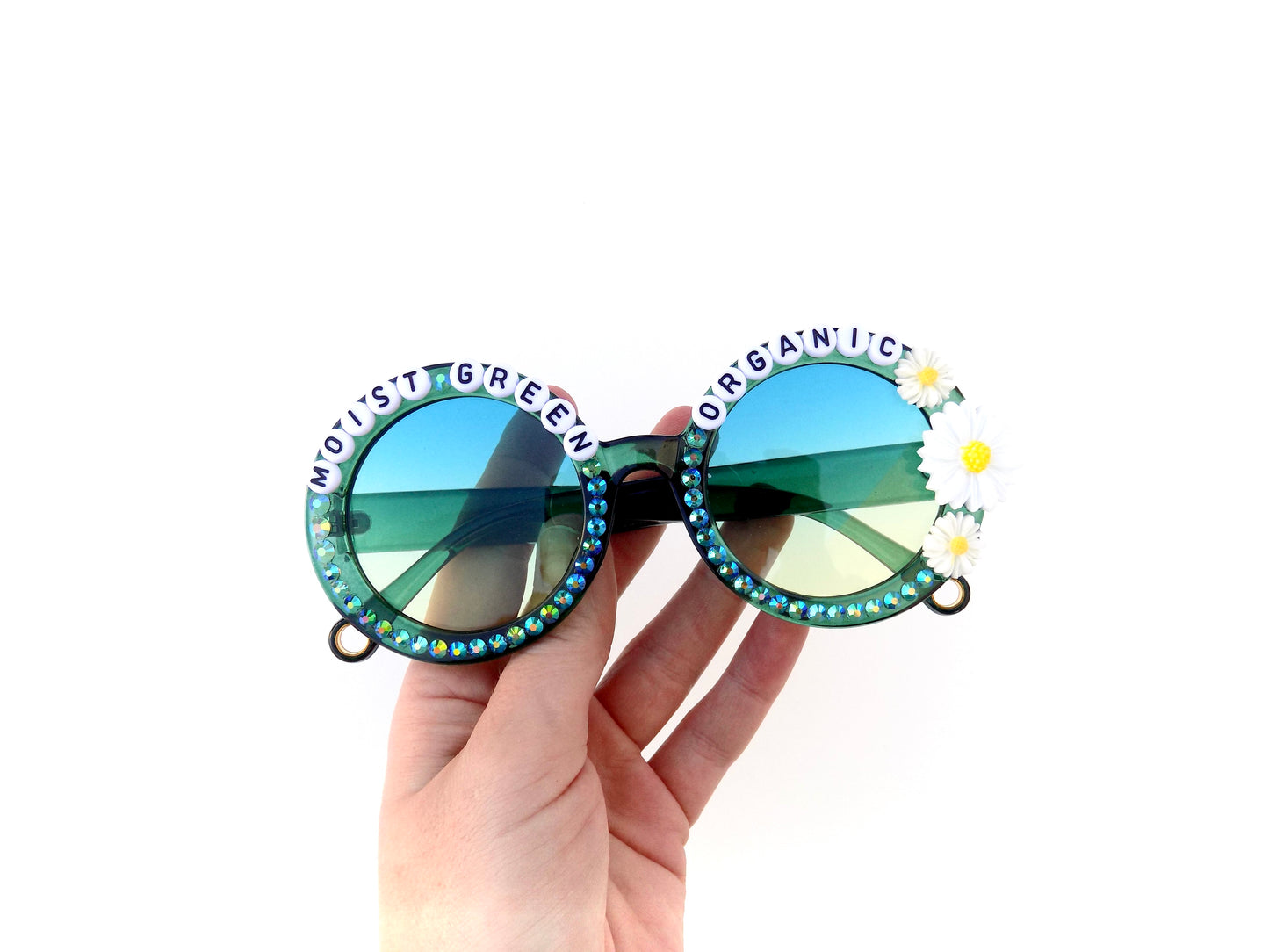 Phish MOIST GREEN ORGANIC round sunnies