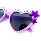 Billy Strings AWAY FROM THE MIRE cat-eye heart shaped sunnies