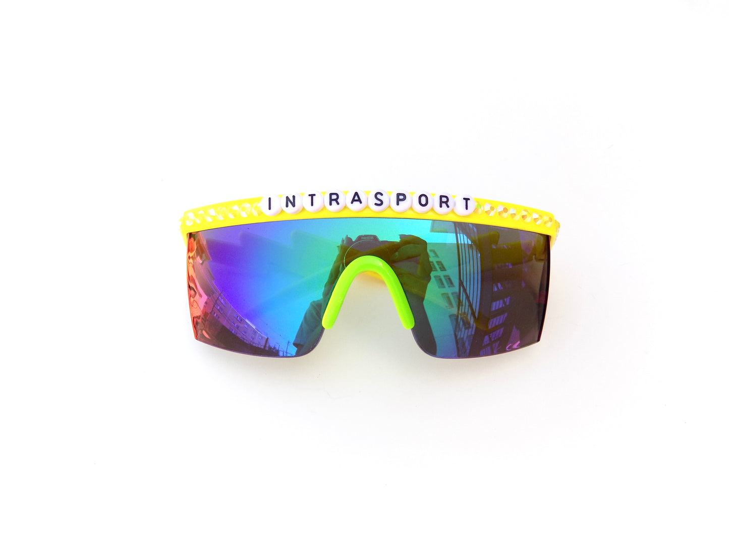 King Gizzard and the Lizard Wizard INTRASPORT flat-top shield sunglasses