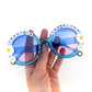 King Gizzard TRUST IN THE RIVER round sunnies
