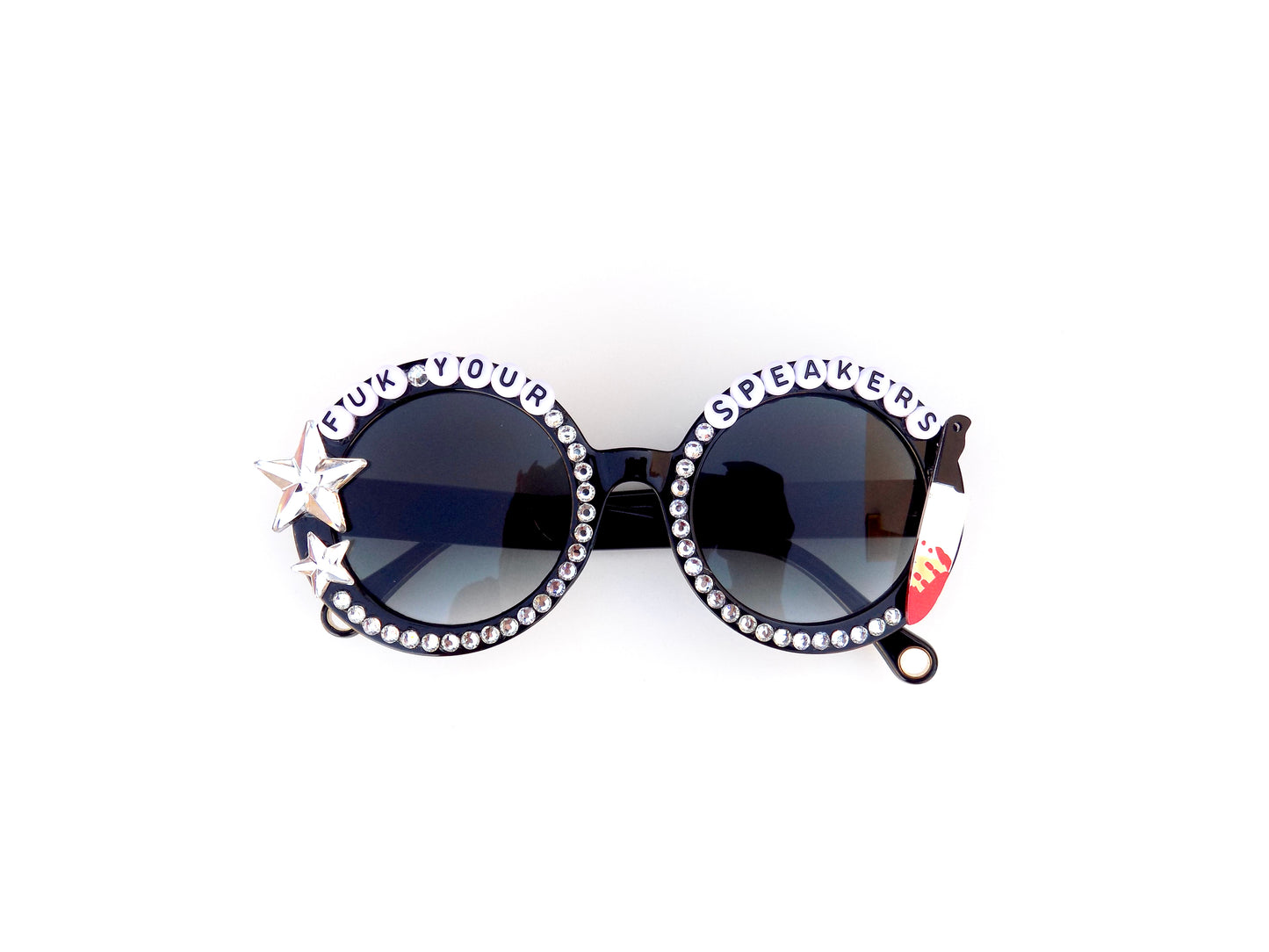 Johnny Blue Skies/Sturgill Simpson FUK YOUR SPEAKERS round sunglasses