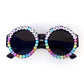Phish WE WANT YOU TO BE HAPPY chunky round sunnies
