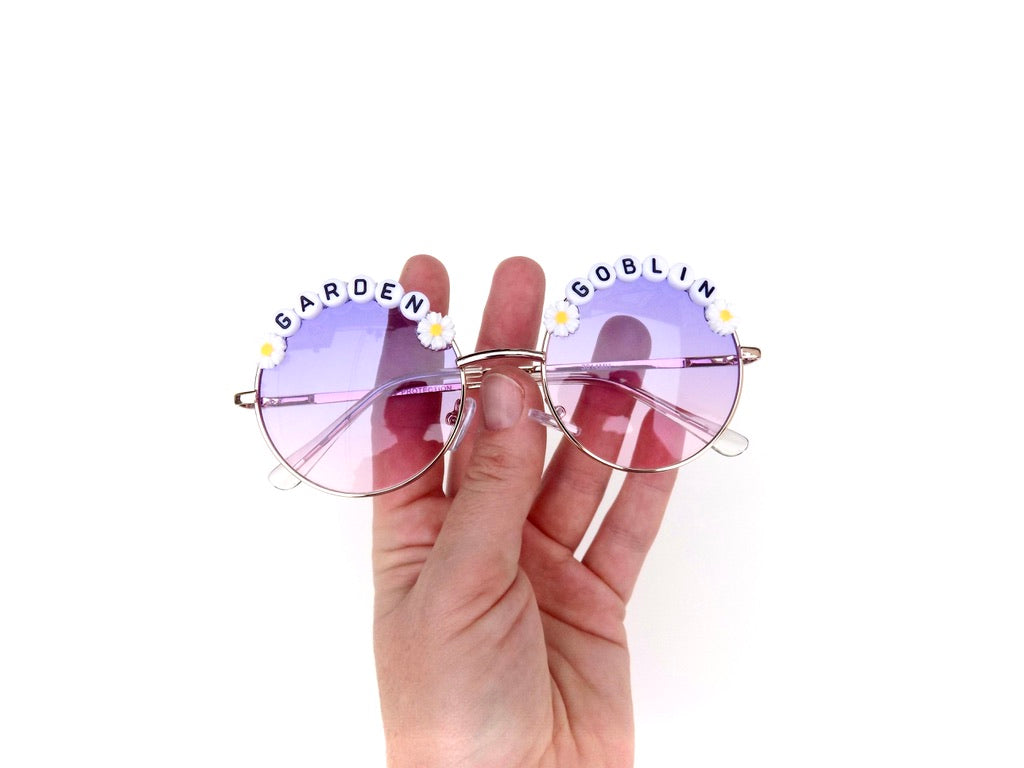 King Gizzard GARDEN GOBLIN round metal sunnies
