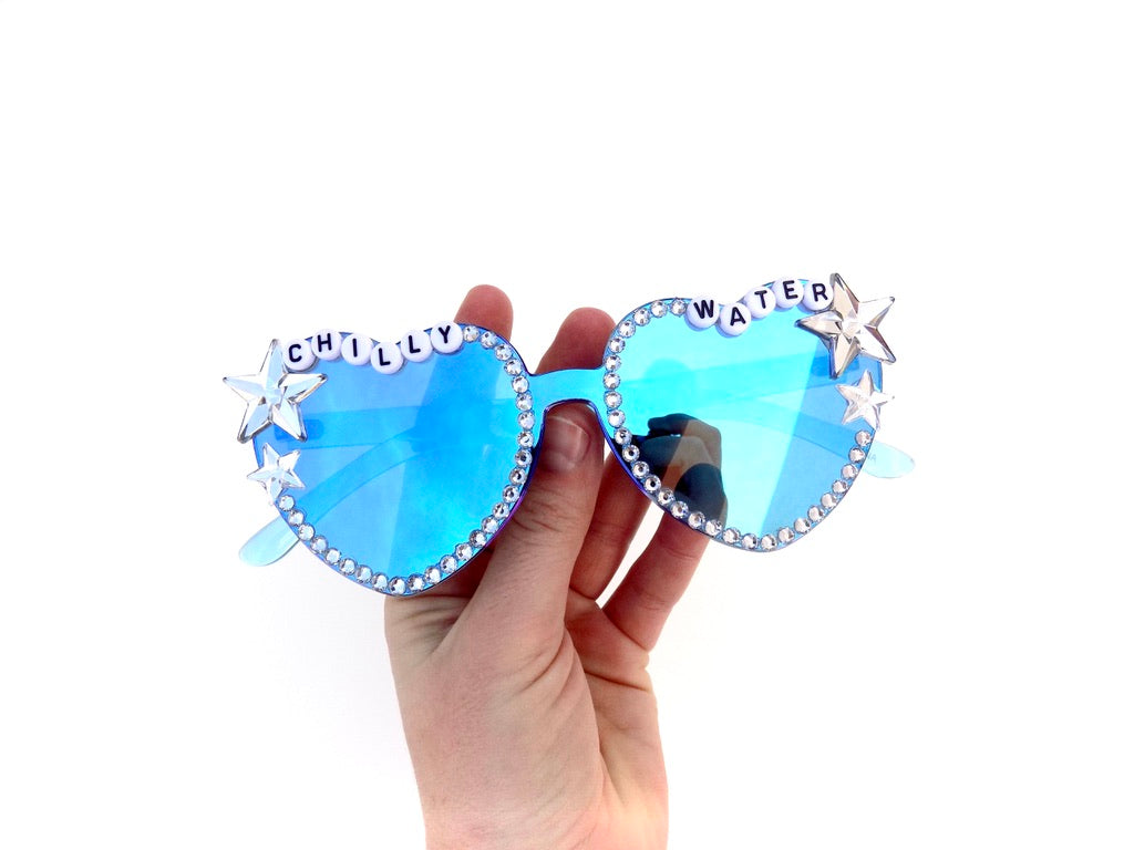 Widespread Panic CHILLY WATER heart-shaped sunnies