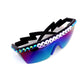 King Gizz RATTLESNAKE sporty wraparound sunglasses