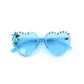 Billy Strings LUCID DAYDREAM blue heart-shaped sunnies
