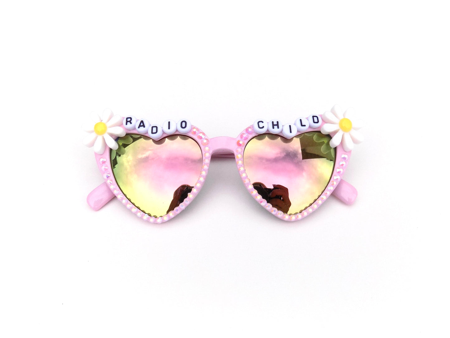 Children's Widespread Panic RADIO CHILD cateye heart-shaped sunnies