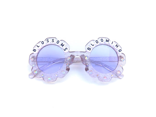 Children's BLOSSOMS BLOOMING round flower-shaped sunnies