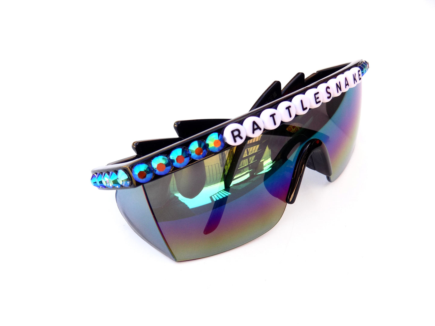 King Gizzard and the Lizard Wizard RATTLESNAKE flat-top shield sunglasses