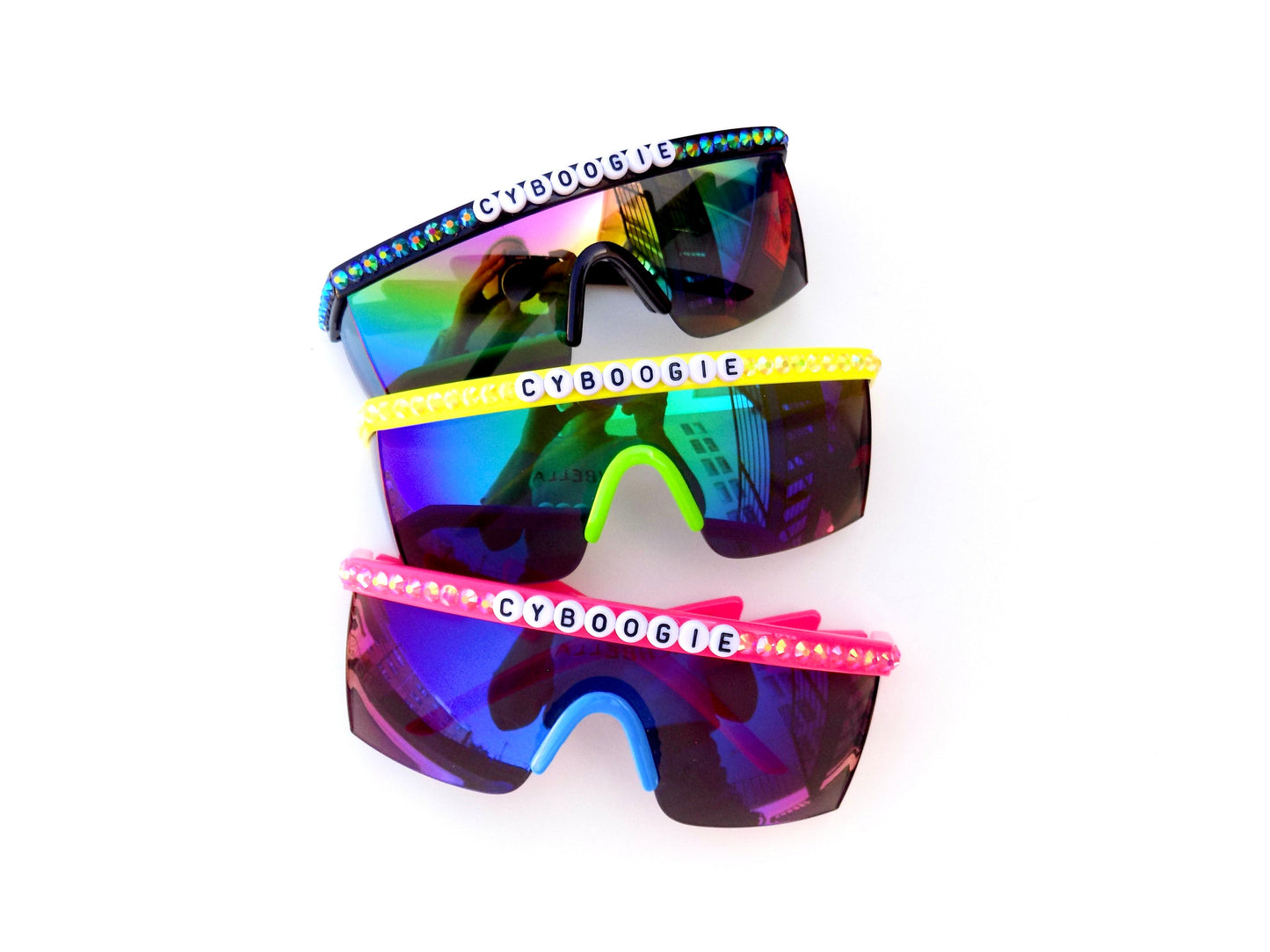 King Gizzard and the Lizard Wizard CYBOOGIE flat-top shield sunglasses