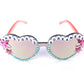 Widespread Panic BARSTOOLS & DREAMERS mirrored heart-shaped sunnies