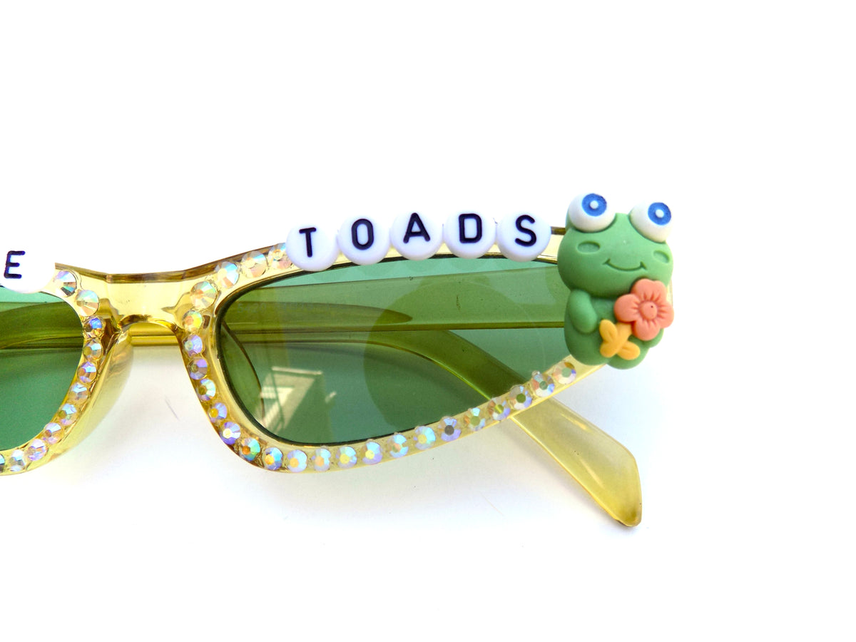 Phish SAVE THE TOADS (Sanity) micro cat-eye sunnies