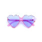 King Gizzard STUCK IN A DAYDREAM oversized heart-shaped sunnies