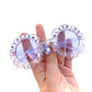 Children's BLOSSOMS BLOOMING round flower-shaped sunnies