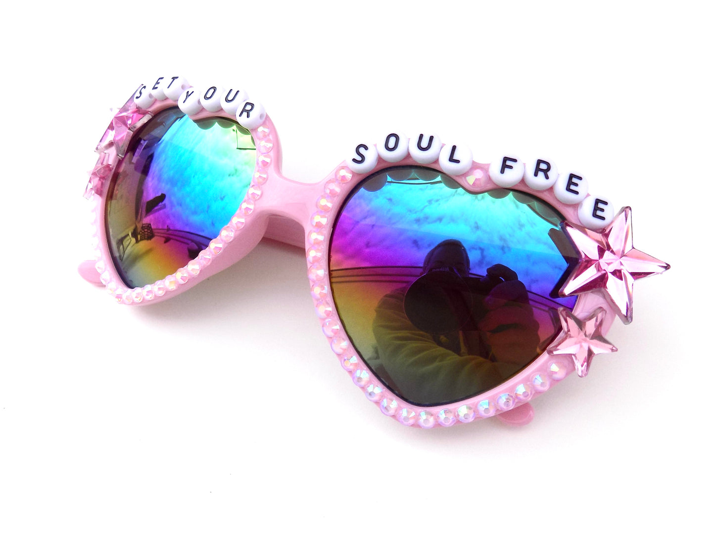 Phish ~ SET YOUR SOUL FREE heart-shaped sunnies